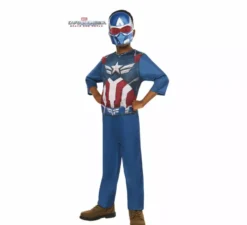 Costume da Capitan America con maschera per bambini