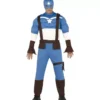Costume da Capitano Blu per uomo