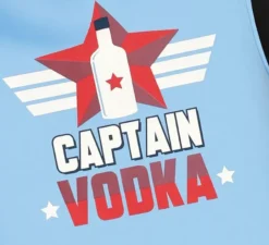 Costume da Capitano Bottiglia di Vodka per uomo