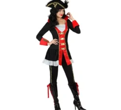 Costume da capitano pirata per una donna