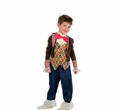 Costume da Cappellaio Matto con giacca per bambino