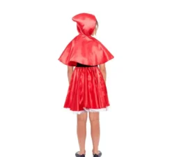 Costume da Cappuccetto Rosso con grembiule per bambina