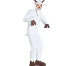 Costume da Capra bianca per adulti