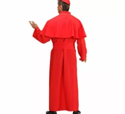 Costume da cardinale rosso per uomo