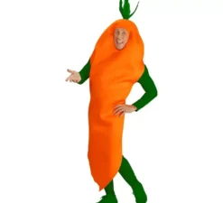 Costume da carota intera per adulto