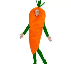 Costume da carota intera per adulto