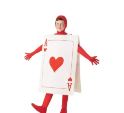 Costume da carta da gioco Asso di Cuori per bambini