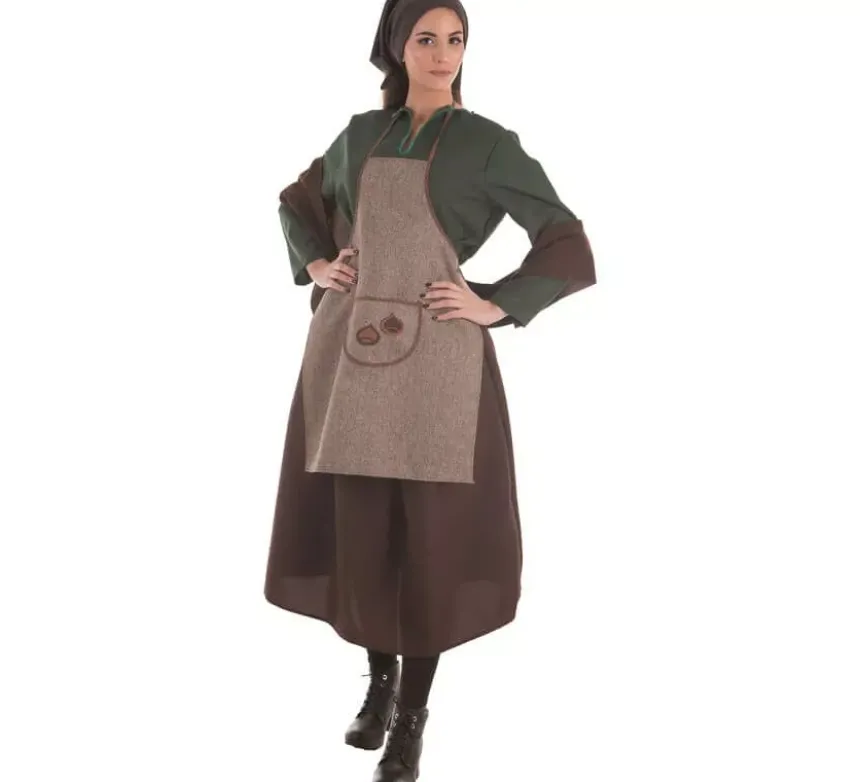 Costume da Castagnaia per donna