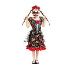 Costume da Catrina Il giorno dei morti per bambina