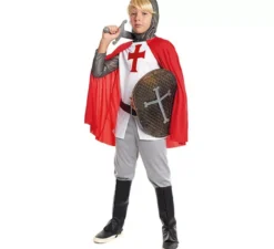 Costume da Cavaliere delle Crociate Cristiane per bambino
