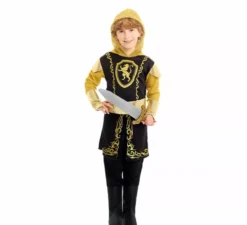 Costume da cavaliere d'oro per bambino