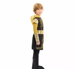 Costume da cavaliere d'oro per bambino