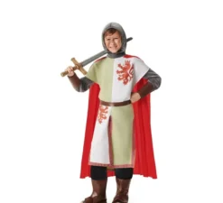 Costume da cavaliere medievale da leone per bambini