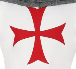 Costume da cavaliere templare per uomo