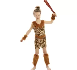 Costume da cavernicolo per bambine