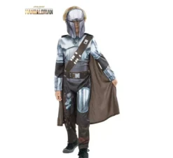 Costume da cavolo verde mandaloriano di Star Wars in scatola per ragazzi