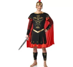 Costume da Centurione Romano rosso e oro per uomo