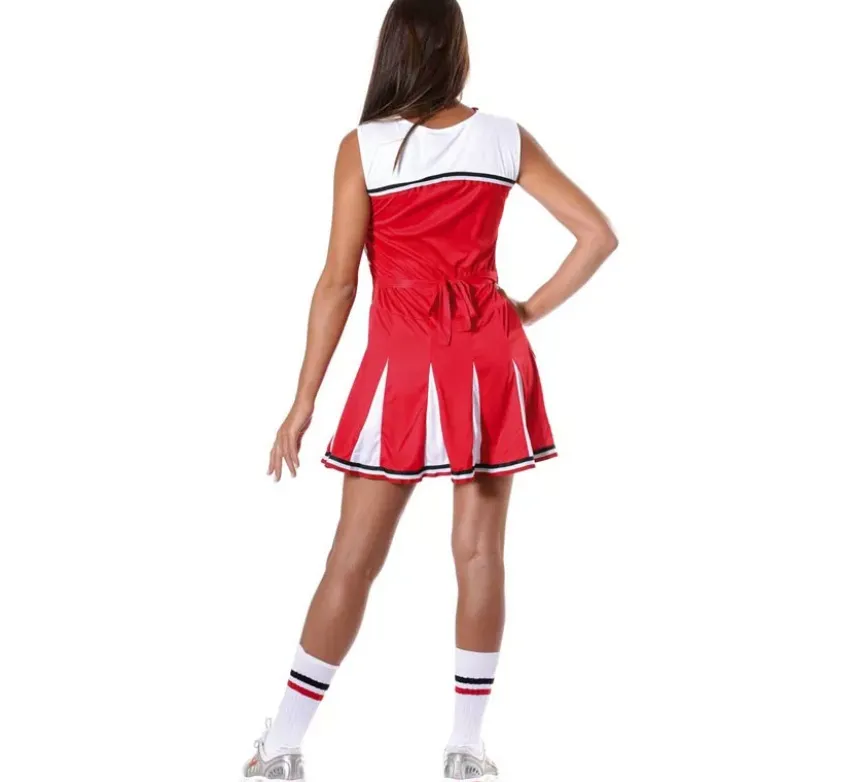 Costume da cheerleader o cheerleader per una donna adulta