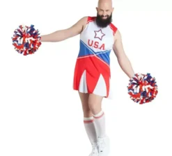Costume da Cheerleader per uomo