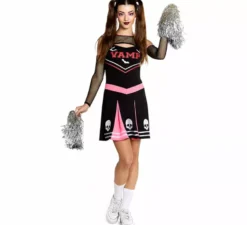 Costume da cheerleader vampira da donna