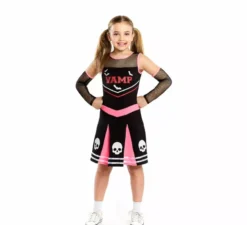 Costume da cheerleader vampira per ragazze