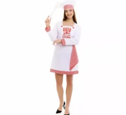 Costume da chef cuoco per donna