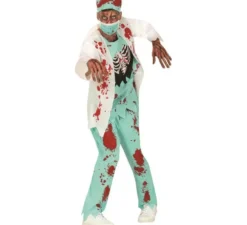 Costume da chirurgo zombie per uomo