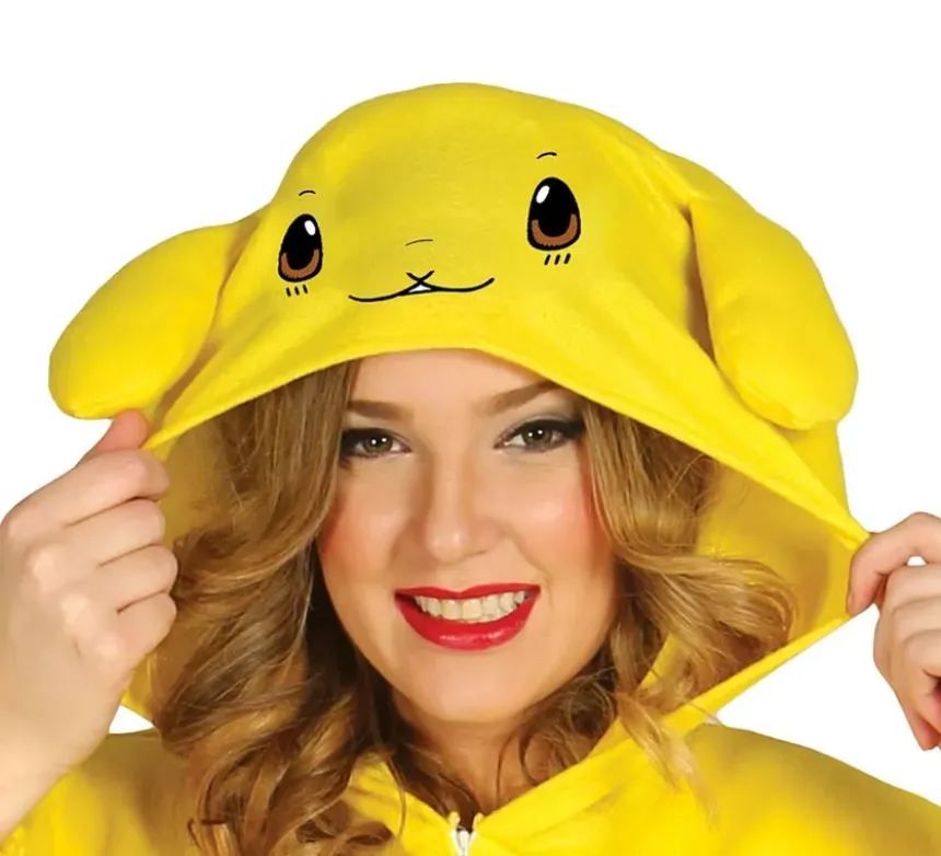 Costume da cincillà elettrico per adulti