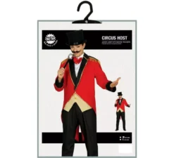 Costume da circo presentatore per un uomo