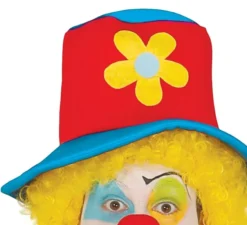 Costume da clown a pois per un uomo