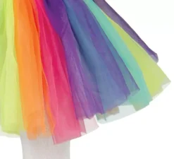 Costume da Clown arcobaleno per bambine