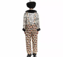 Costume da clown circense horror da uomo