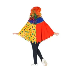 Costume da Clown colorato o Poncho a Pois per bambini