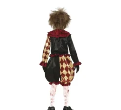 Costume da Clown dell'orrore sanguinante per ragazzo