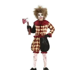 Costume da Clown dell'orrore sanguinante per ragazzo