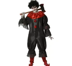 Costume da Clown Diavolo Nero per uomo