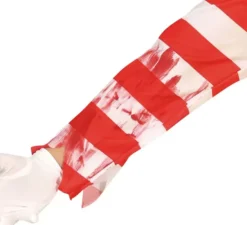 Costume da clown hamburger assassino per bambino