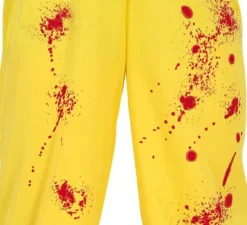 Costume da clown hamburger assassino per bambino