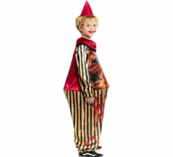 Costume da clown inquietante per ragazzi