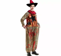 Costume da clown inquietante per uomo