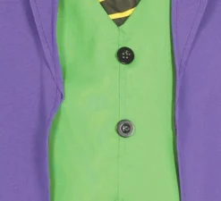 Costume da clown joker per un ragazzo