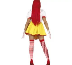 Costume da Clown Killer Burger da donna