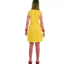 Costume da clown killer per donna