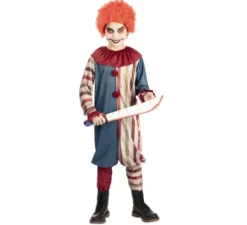 Costume da clown macabro vintage per bambini