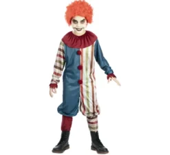 Costume da clown macabro vintage per bambini