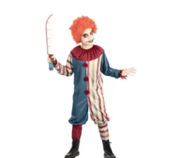 Costume da clown macabro vintage per bambini