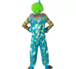 Costume da clown multicolore per uomo
