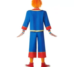 Costume da clown multicolore per uomo