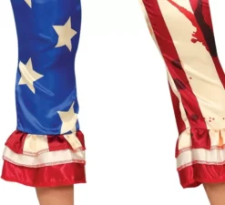 Costume da Clown Patriota Sanguinario per donna