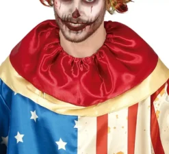 Costume da clown patriota sinistro per uomo